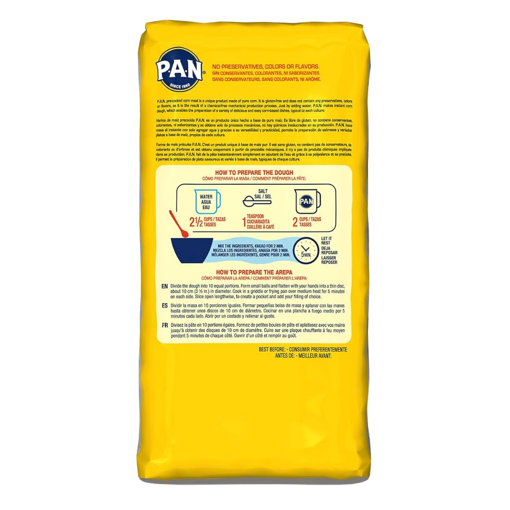 PAN White Corn Flour Box (10 x 1Kg)