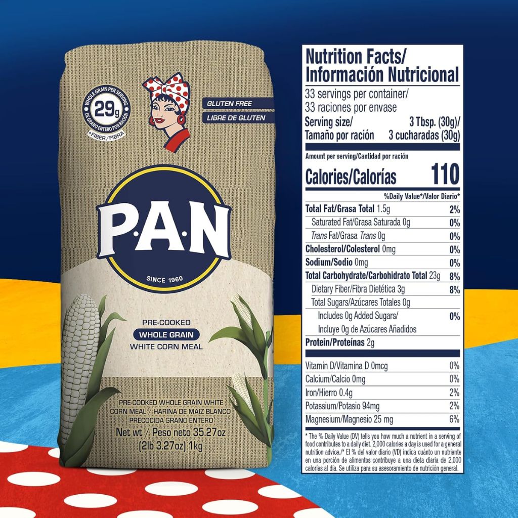 PAN Whole Grain Corn Flour (1Kg)