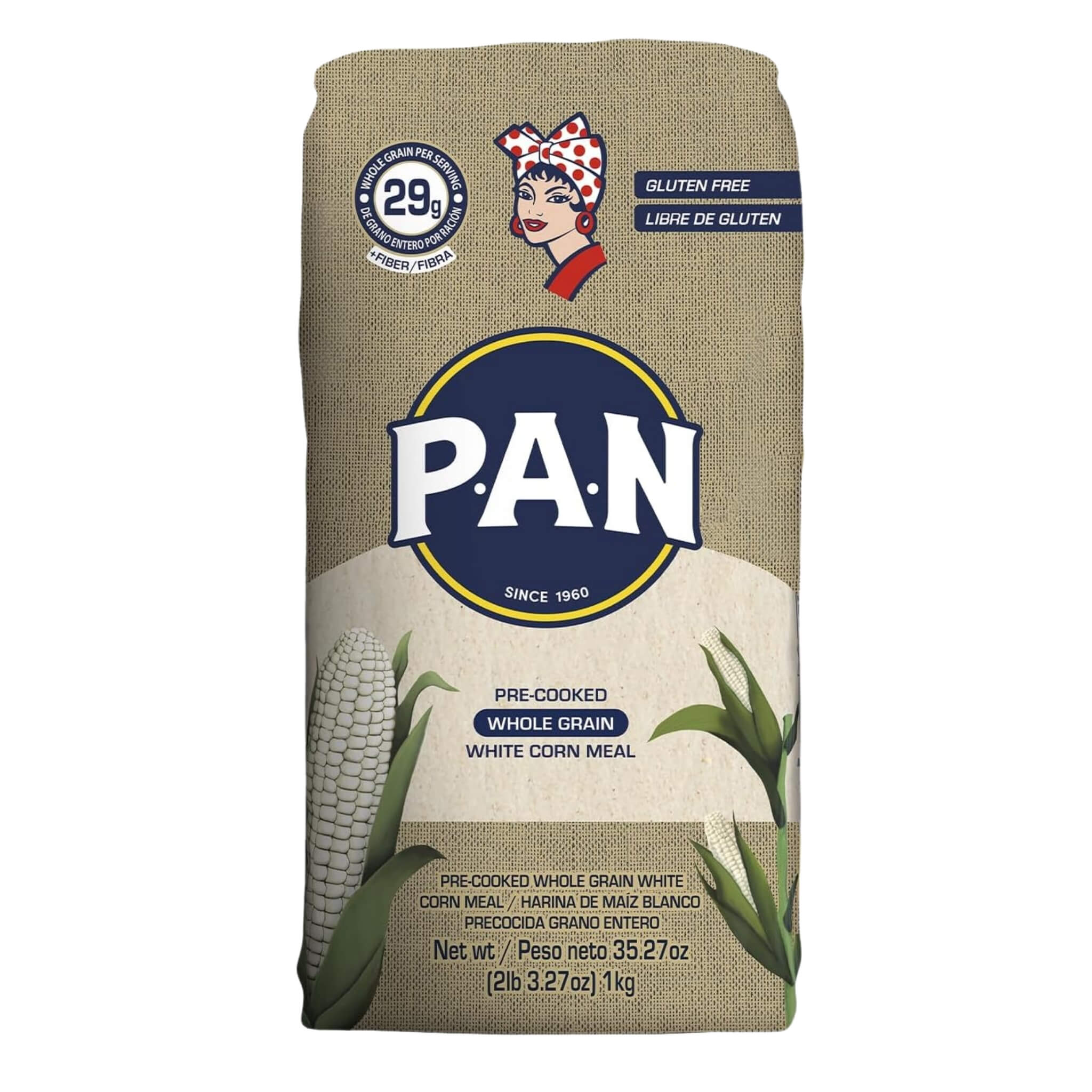 PAN Whole Grain Corn Flour (1Kg)
